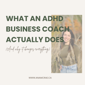 What an ADHD Business Coach Actually Does (And Why It Changes Everything)